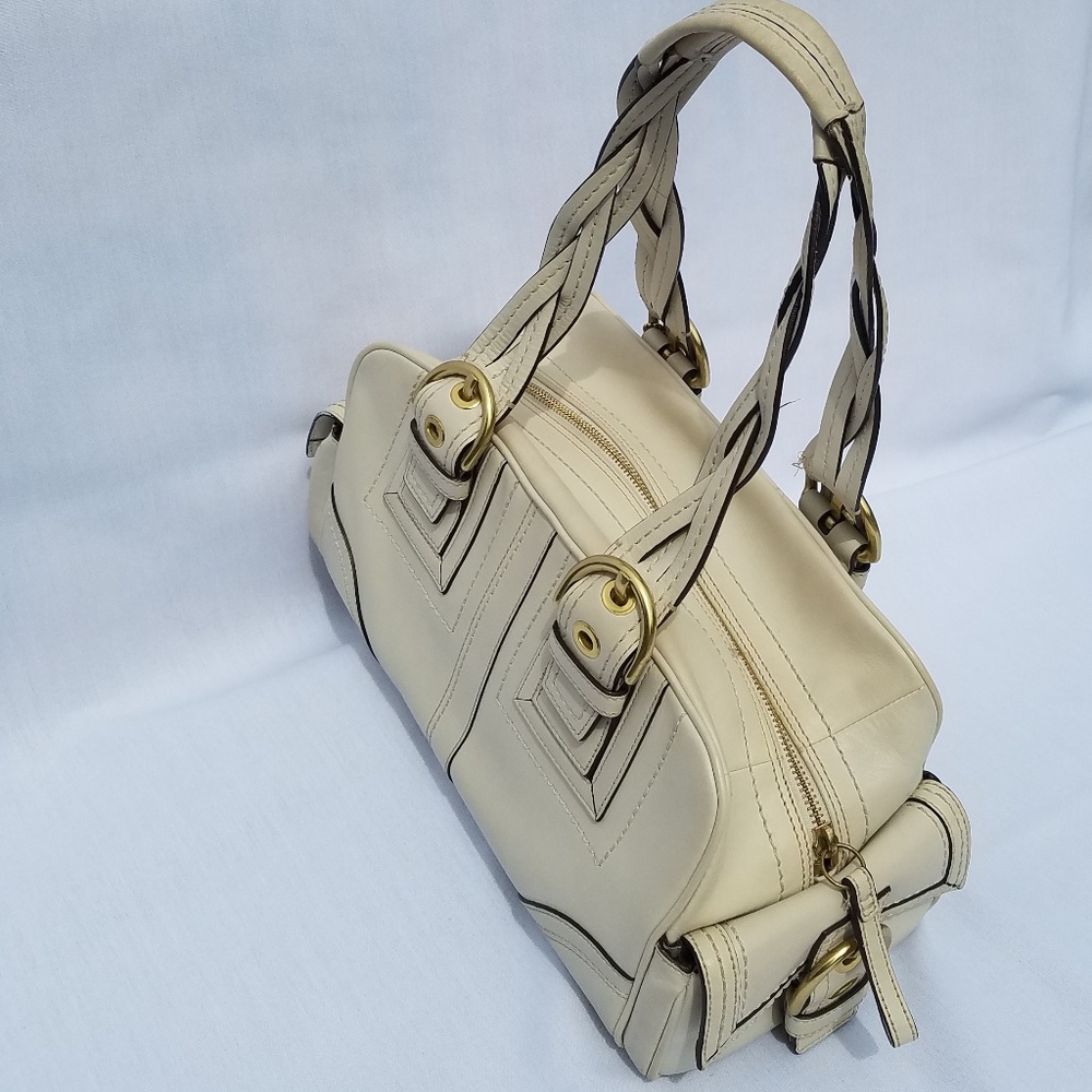 Coach Mia Style 10048.  Ivory and Gold